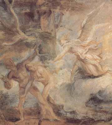 Anthony Van Dyck The expulsion of adam and eve from the garden of eden (mk03) Germany oil painting art